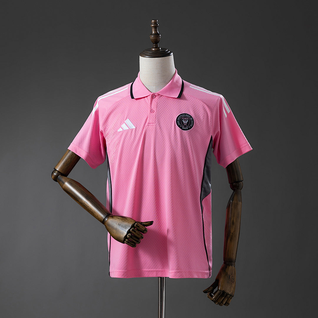 Camisa Inter Miami Polo Rosa Xxl6 25/26