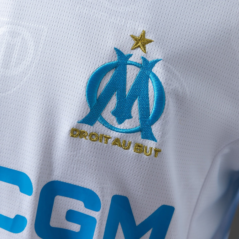 Camisa Olympique Marseille Home Manga Longa 25/26