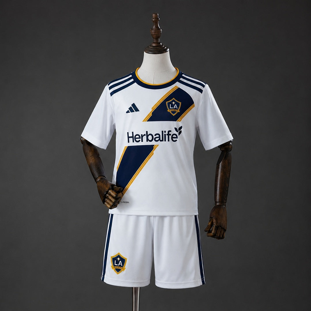 Camisa La Galaxy Home Kit Infantil 16 282 26/27