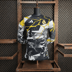 Camisa Real Madrid Modelo Especial Manga Longa Jogador 2026