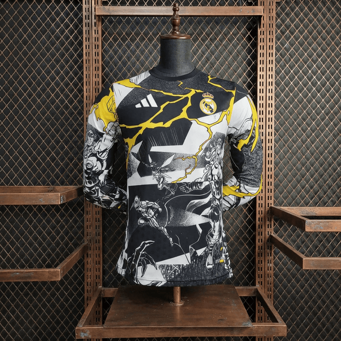 Camisa Real Madrid Modelo Especial Manga Longa Jogador 2026