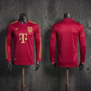 Camisa Bayern Munich Modelo Especial Manga Longa Jogador 25/26