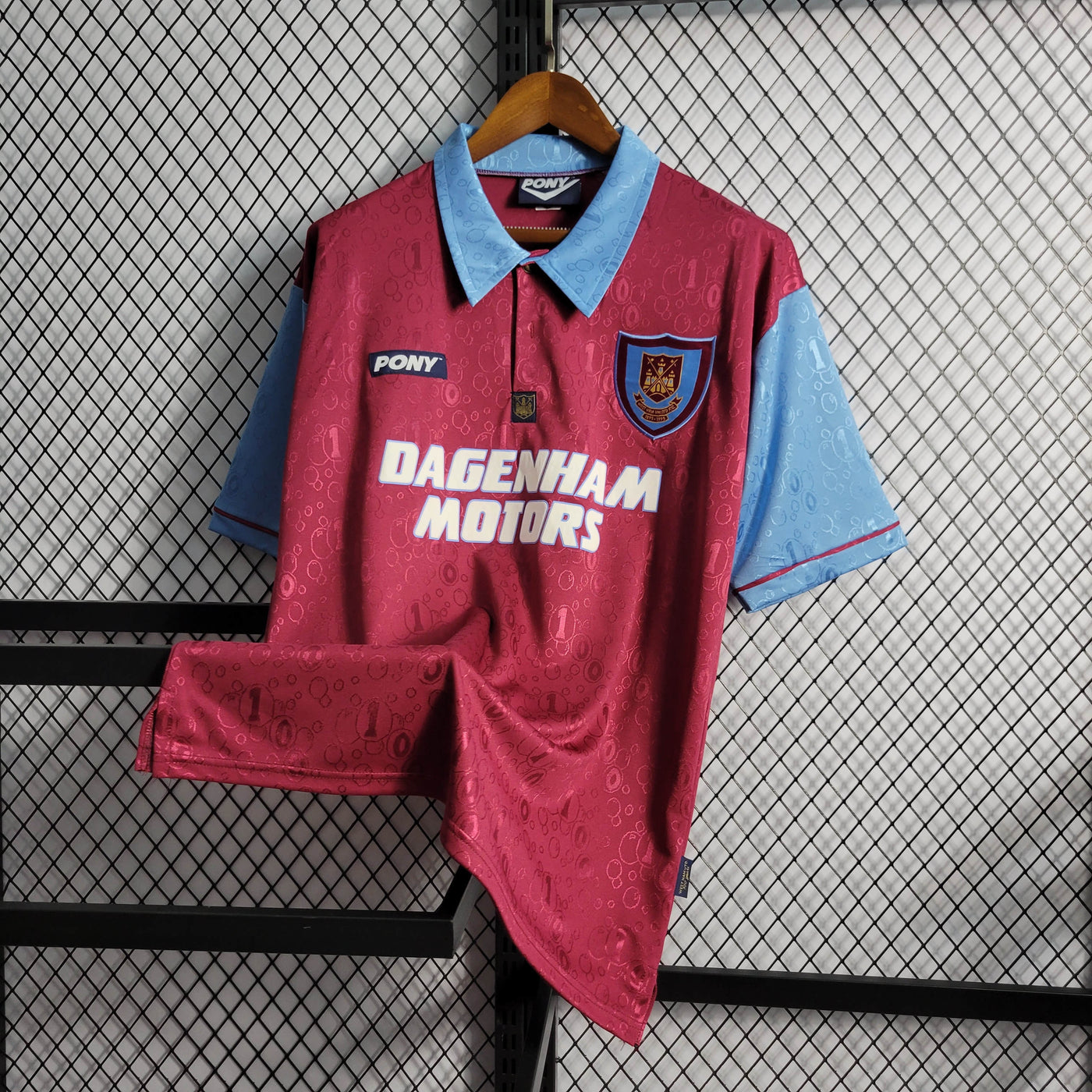 Camisa West Ham United Retrô 1995