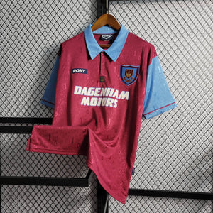 Camisa West Ham United Retrô 1995