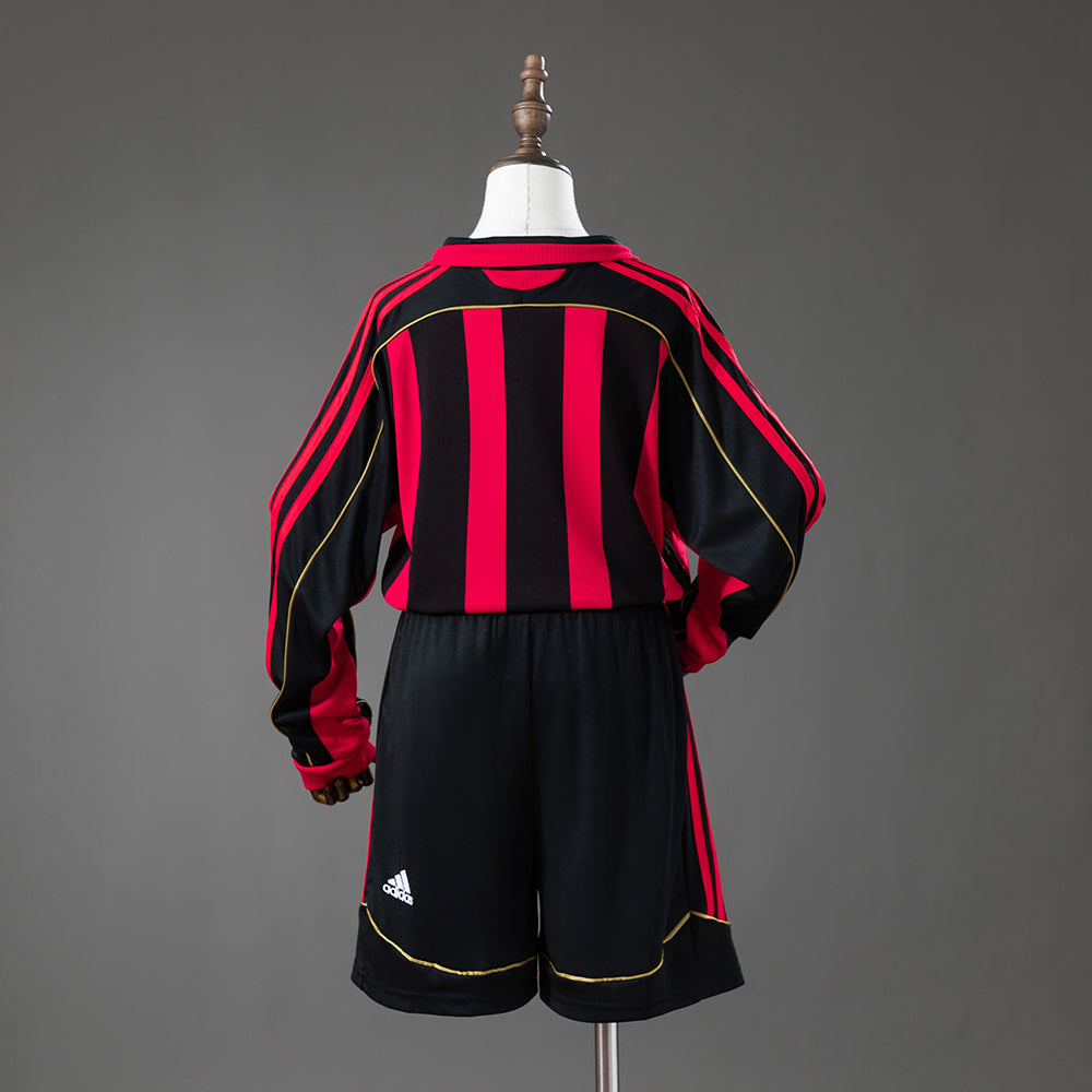 Kit Infantil AC Milan Manga Longa 06/07