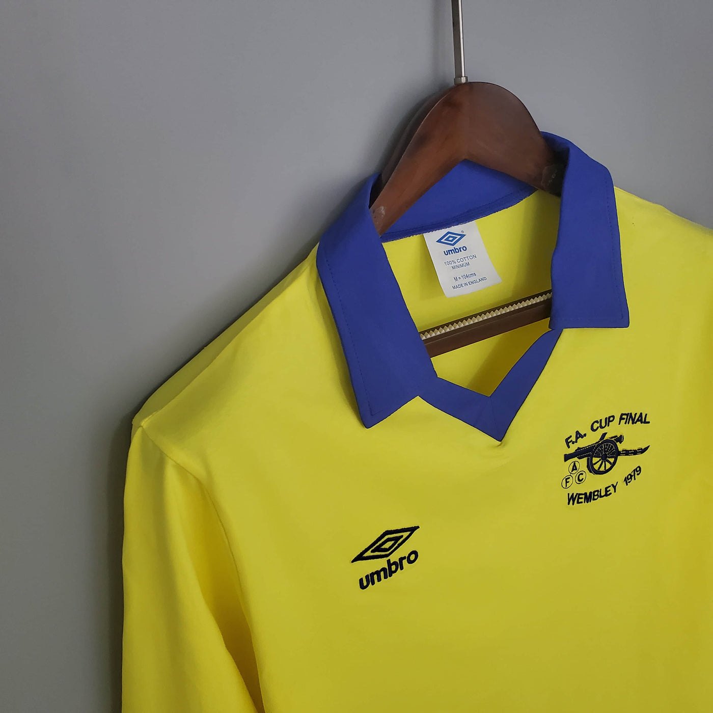 Camisa Arsenal Retrô Manga Longa 71/79