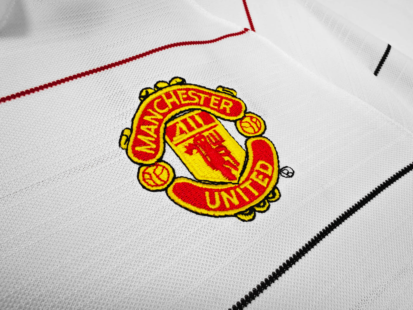 Camisa Manchester United Retrô Manga Longa 03/04