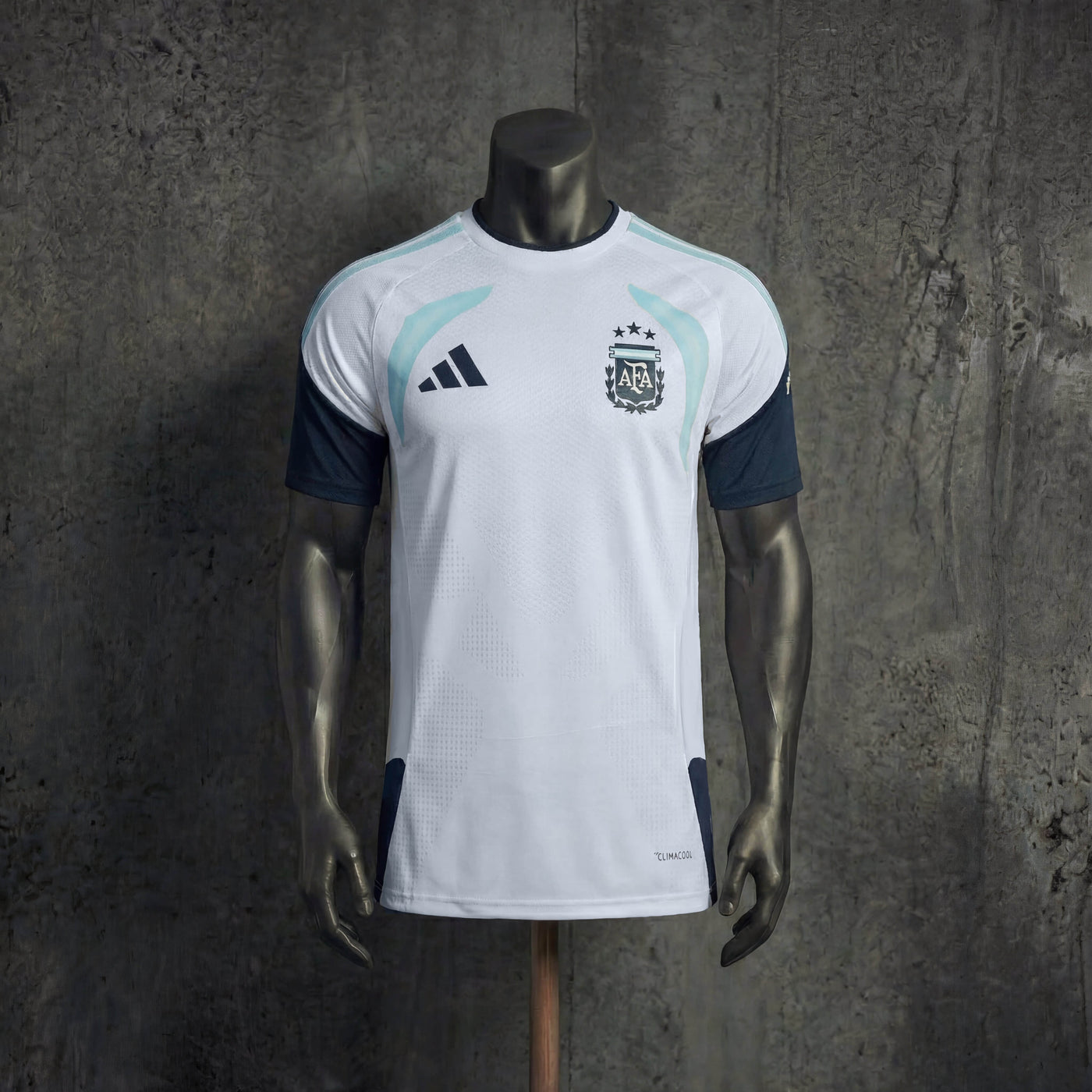 Camisa Argentina Treino Branca Jogador 2026