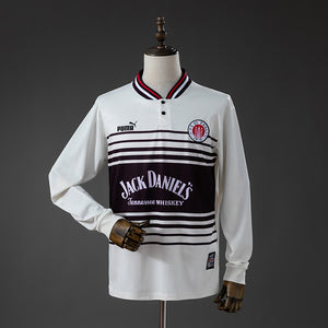 Camisa St. Pauli Retrô Manga Longa 97/98