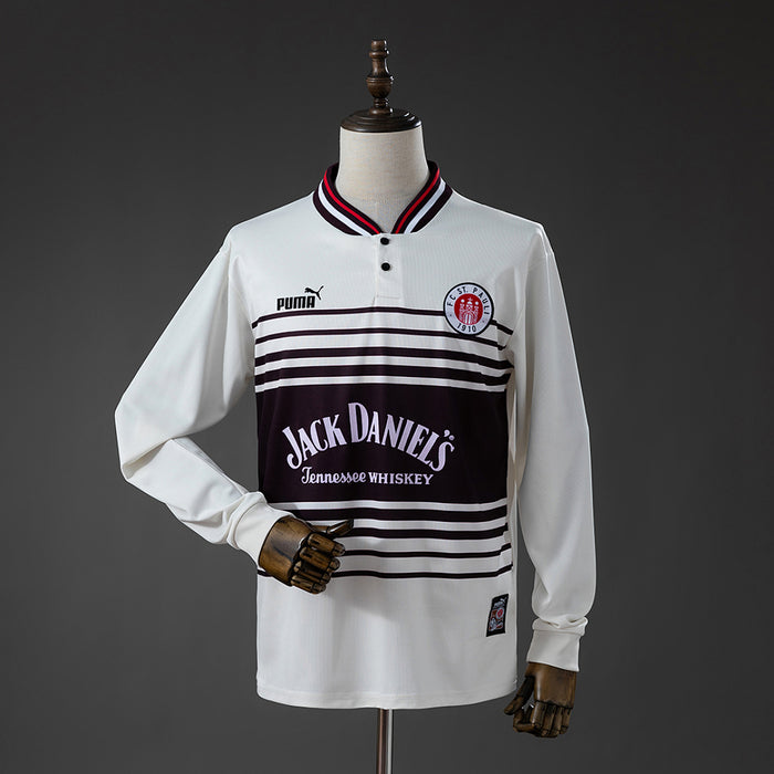 Camisa St. Pauli Retrô Manga Longa 97/98