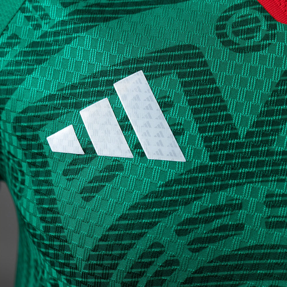 Camisa México Home Manga Longa Jogador 2026