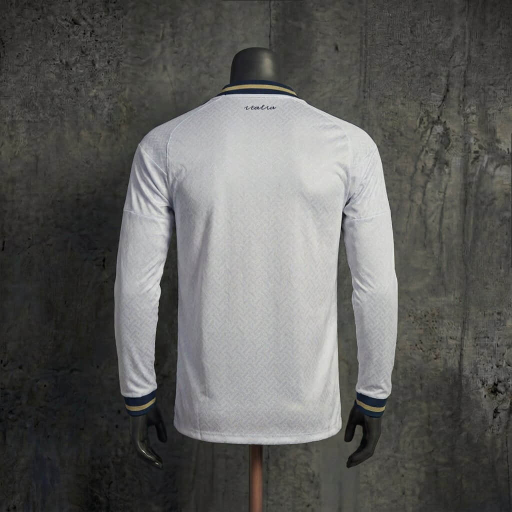 Camisa Itália Away Manga Longa Jogador 2026