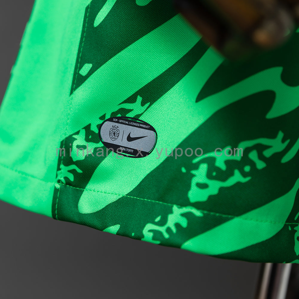 Camisa Sporting Lisbon Verde Goleiro 4xl8 25/26