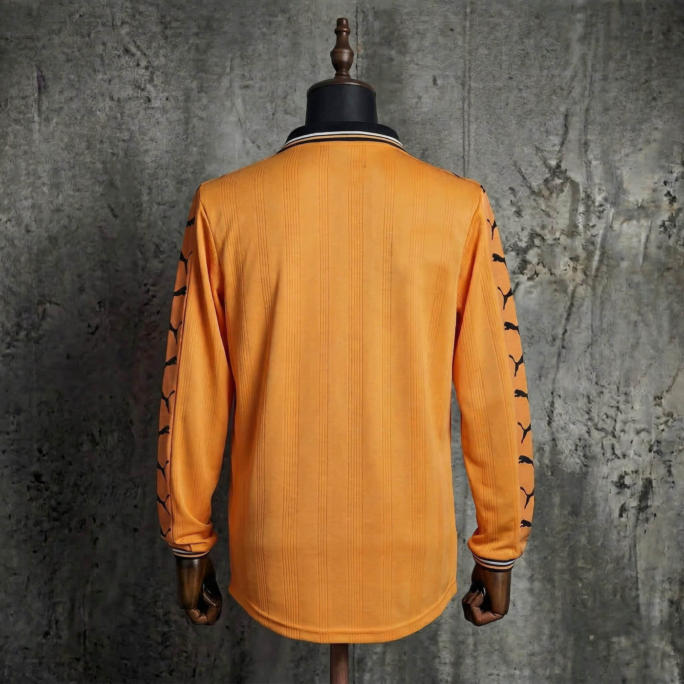 Camisa Wolverhampton Wanderers Retrô Manga Longa 98/99