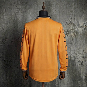 Camisa Wolverhampton Wanderers Retrô Manga Longa 98/99