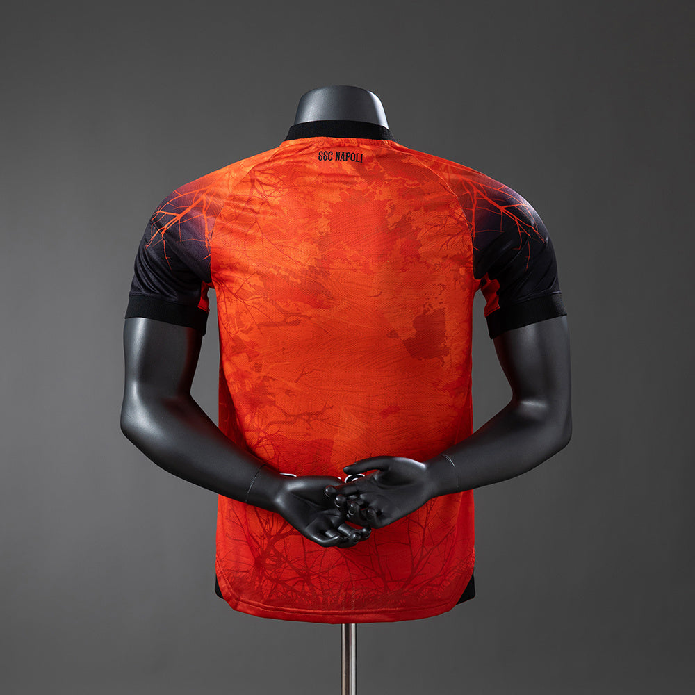 Camisa Napoli Laranja Versão Jogador 25/26