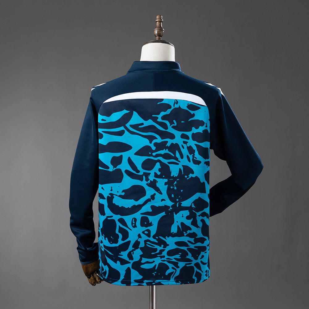 Camisa Malaga Treino Top Azul Xxl8 25/26