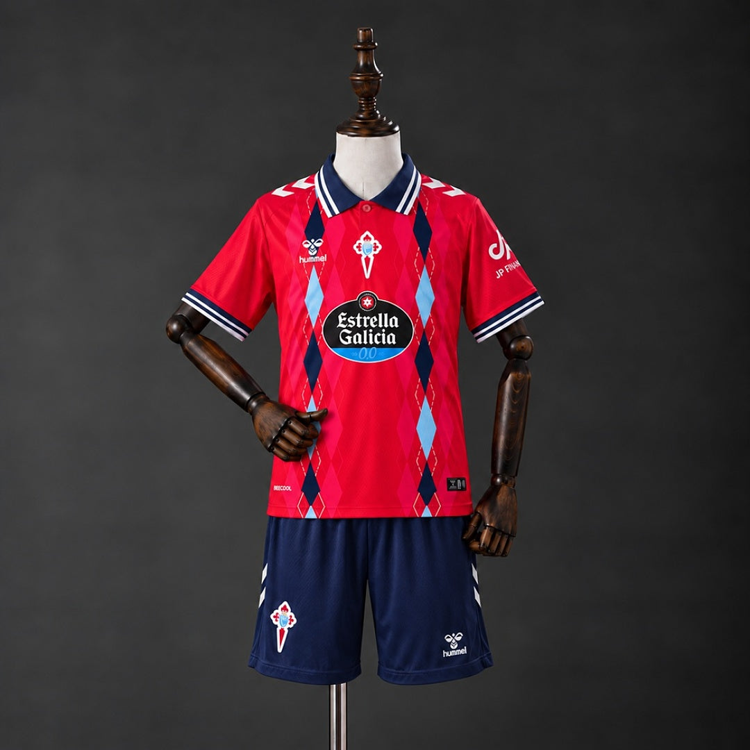 Camisa Celta de Vigo Third Away Kit Infantil 16 282 26/27