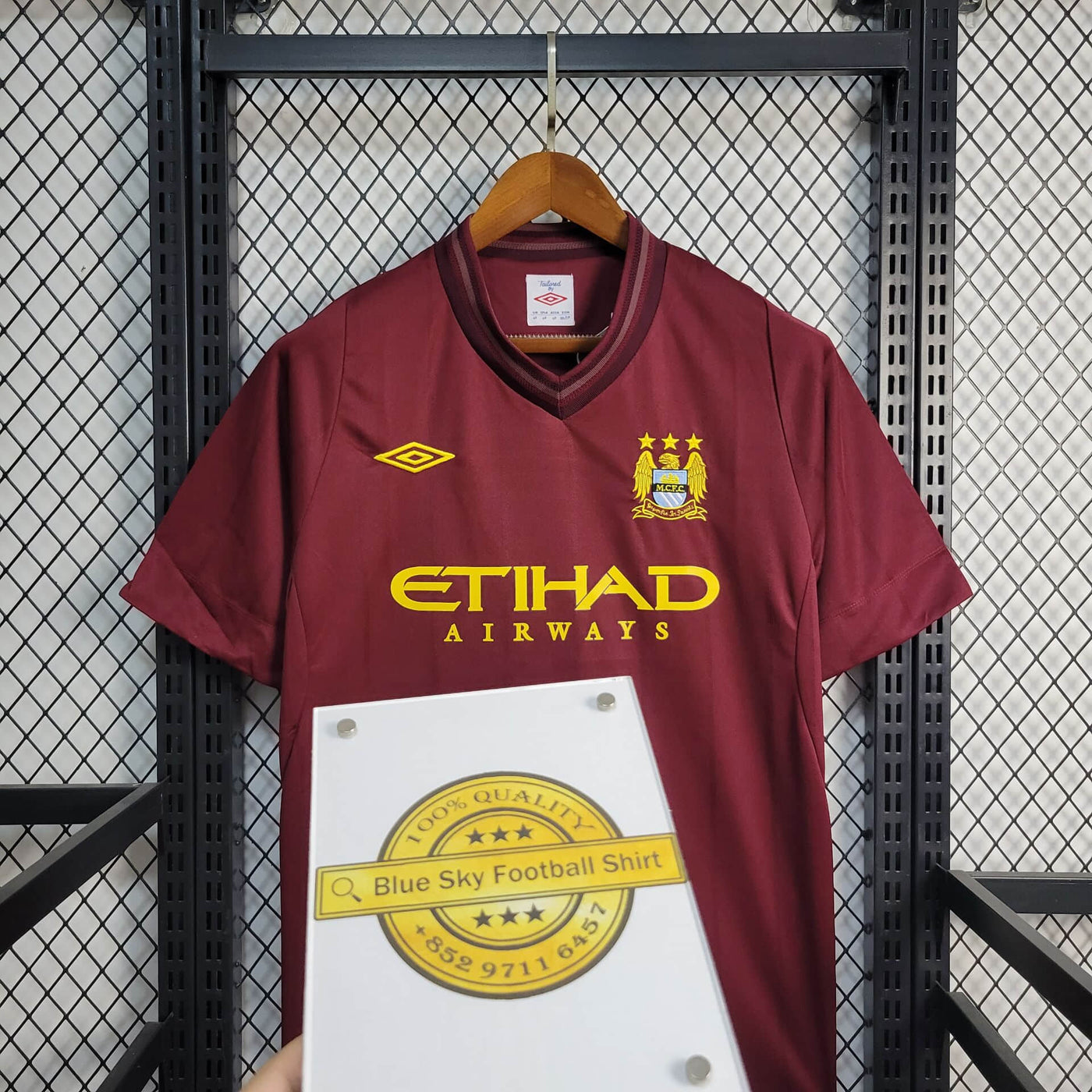 Camisa Manchester City Retrô 12/13