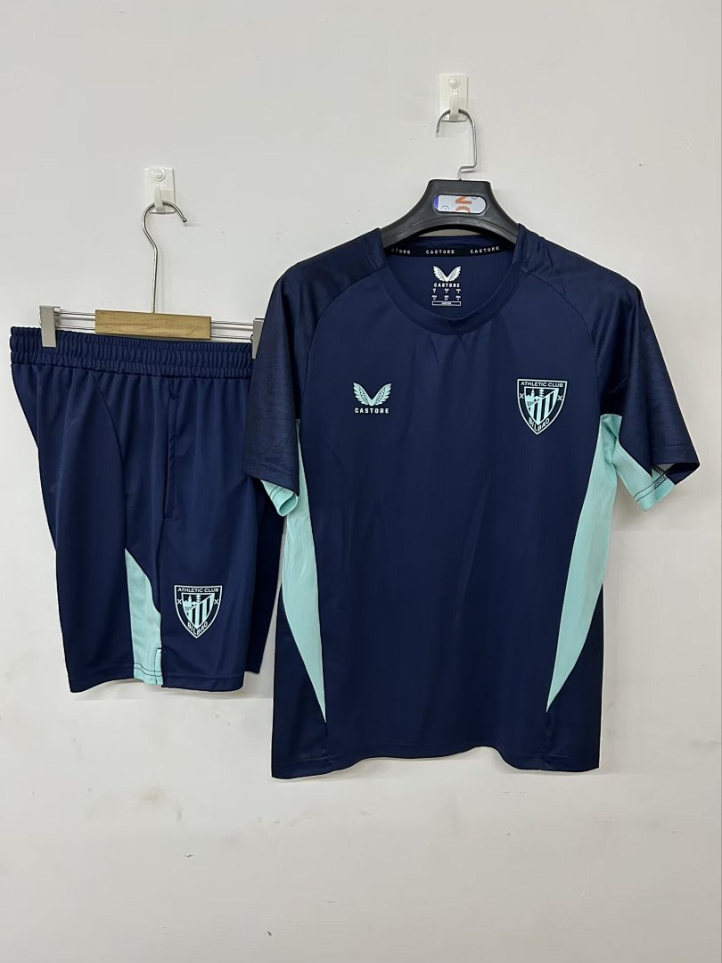 Camisa Athletic Bilbao Treino Azul 25/26