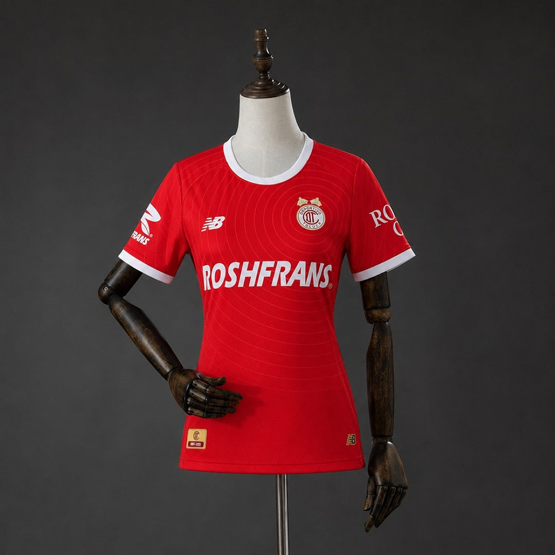 Camisa Toluca Home Feminina Xxl2 26/27