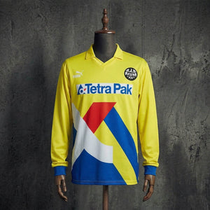 Camisa Eintracht Frankfurt Retrô Manga Longa 93/96