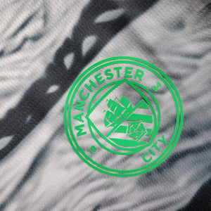 Camisa Manchester City Preta Cinza 25/26