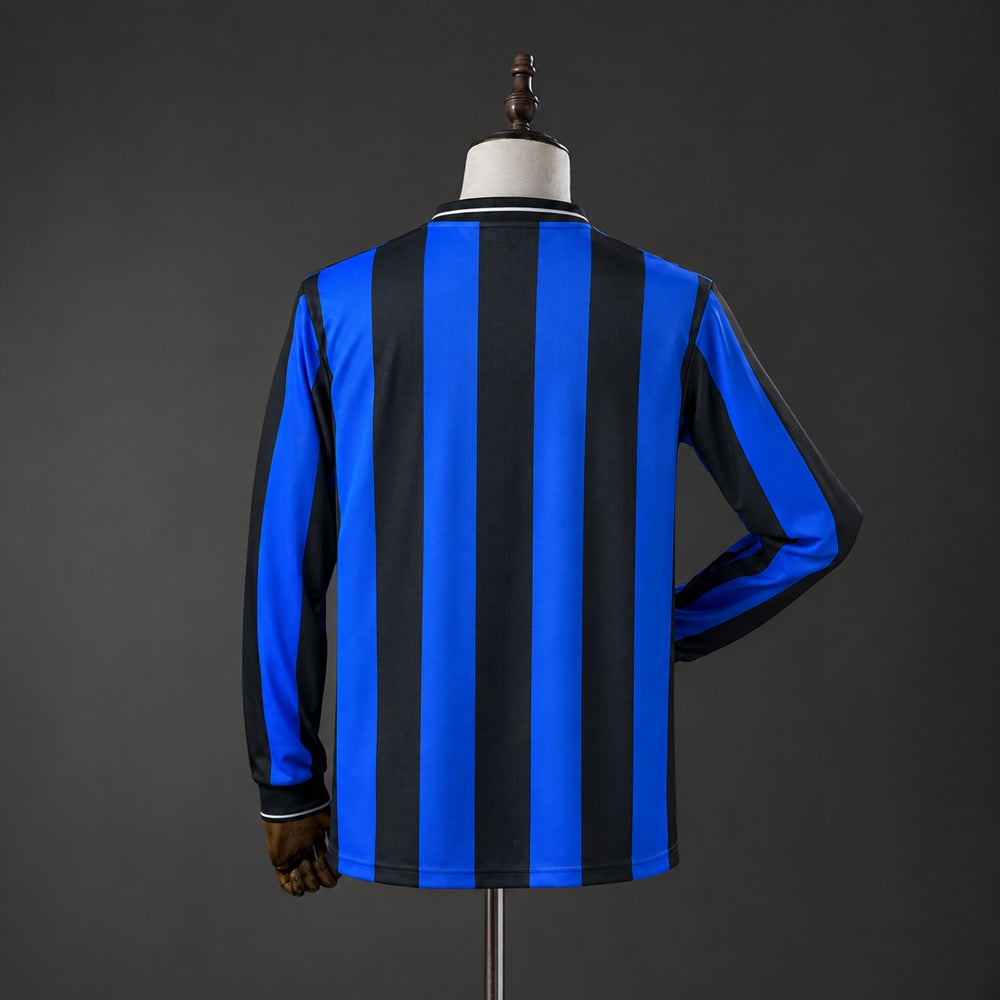 Camisa Inter Milan Retrô Manga Longa 98/99