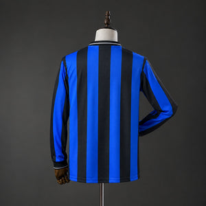 Camisa Inter Milan Retrô Manga Longa 98/99