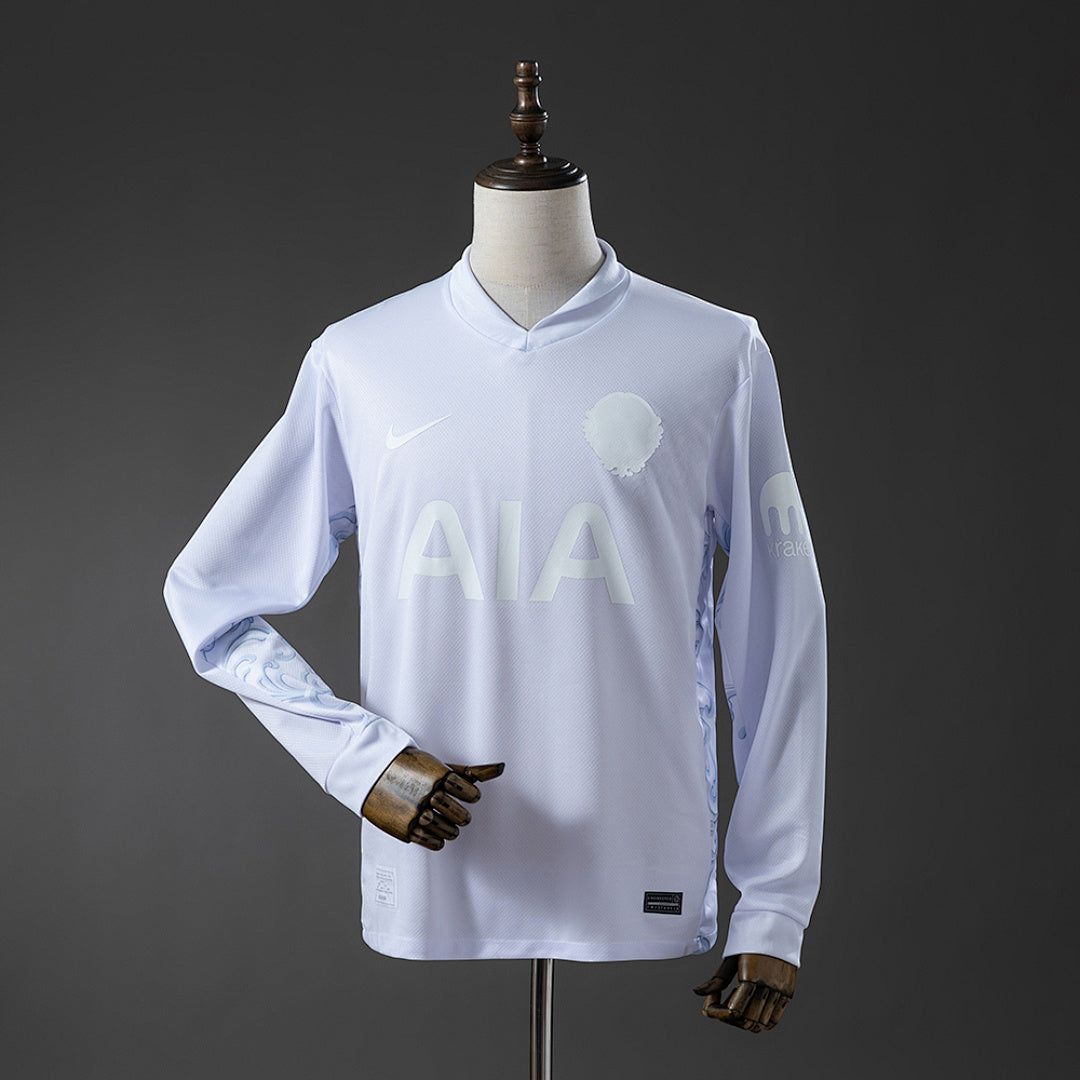 Camisa Tottenham Hotspur Branca Manga Longa