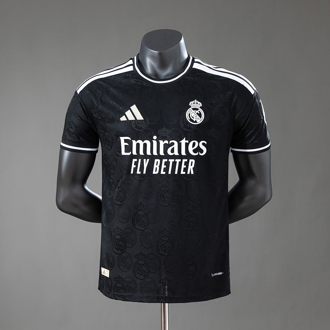 Camisa Real Madrid Preta Versão Jogador 26/27