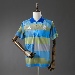 Camisa Real Madrid Listrada Verde 25/26