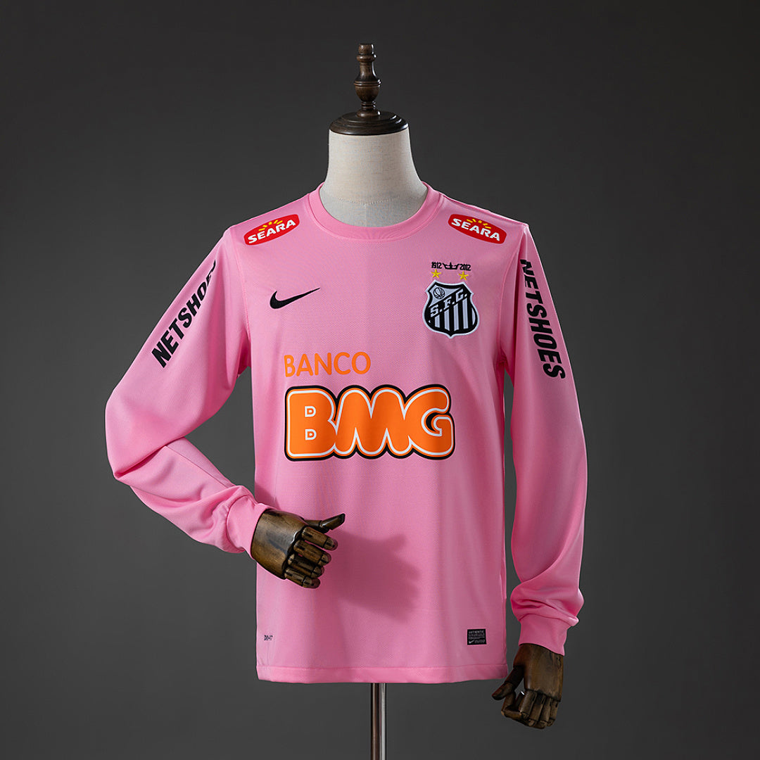 Camisa Santos Retrô Manga Longa 12/13