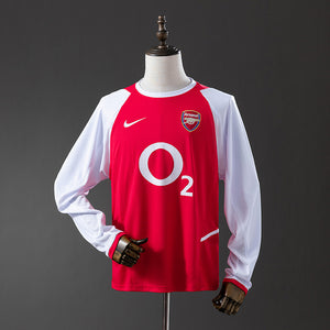 Camisa Arsenal Retrô Manga Longa 04/05