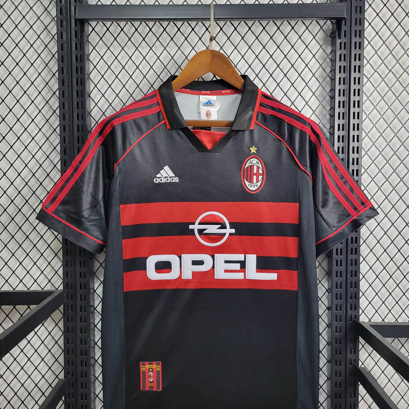 Camisa AC Milan Retrô 1998