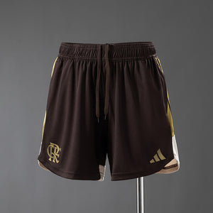 Short Flamengo Marrom 26/27 Feminina