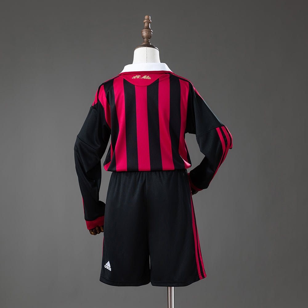 Kit Infantil AC Milan Manga Longa 09/10