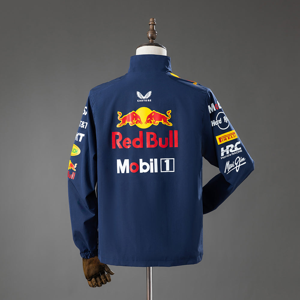 Camisa Vermelha Bull Racing F1 Corta Vento Azul Marinho Azul 3xl9 2026