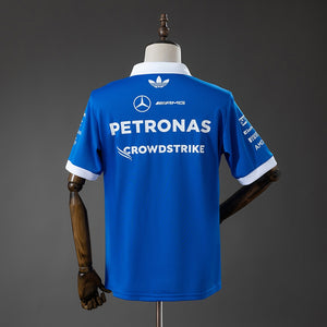 Camisa Mercedes Amg Petronas F1 Azul Polo 5xl8 2026
