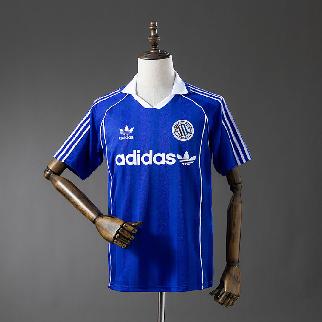 Camisa Originals Retrô Three Stripes Azul Xxl7