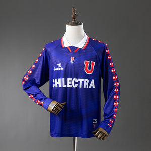 Camisa Chile Retrô Home Manga Longa