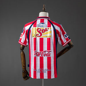 Camisa Chivas de Guadalajara Home Retrô Xxl9 99/00