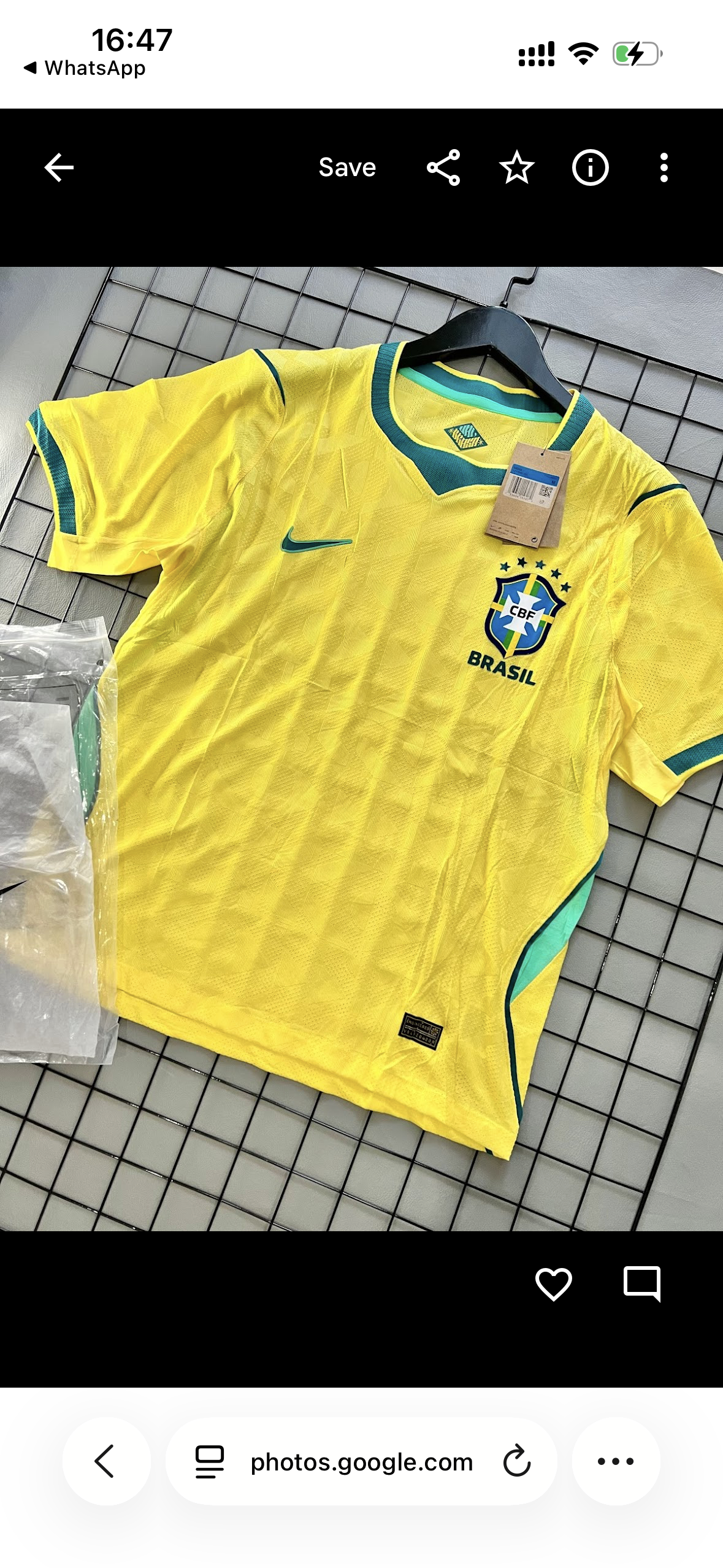 Camisa Brasil Home 2026