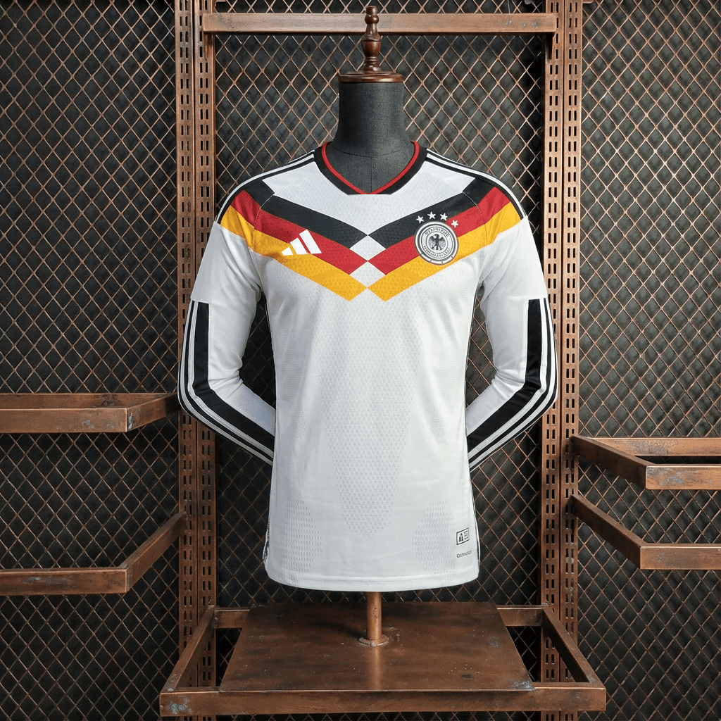 Camisa Alemanha Home Manga Longa Jogador 2026