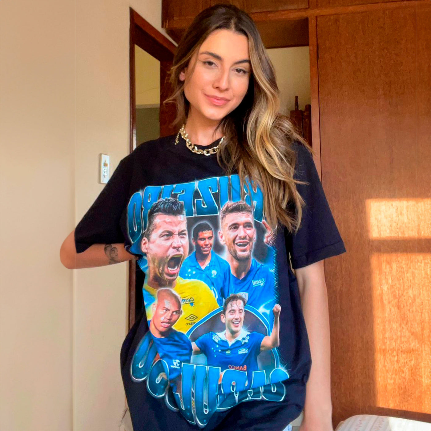 (PRONTA ENTREGA) Camiseta Icons - Cruzeiro