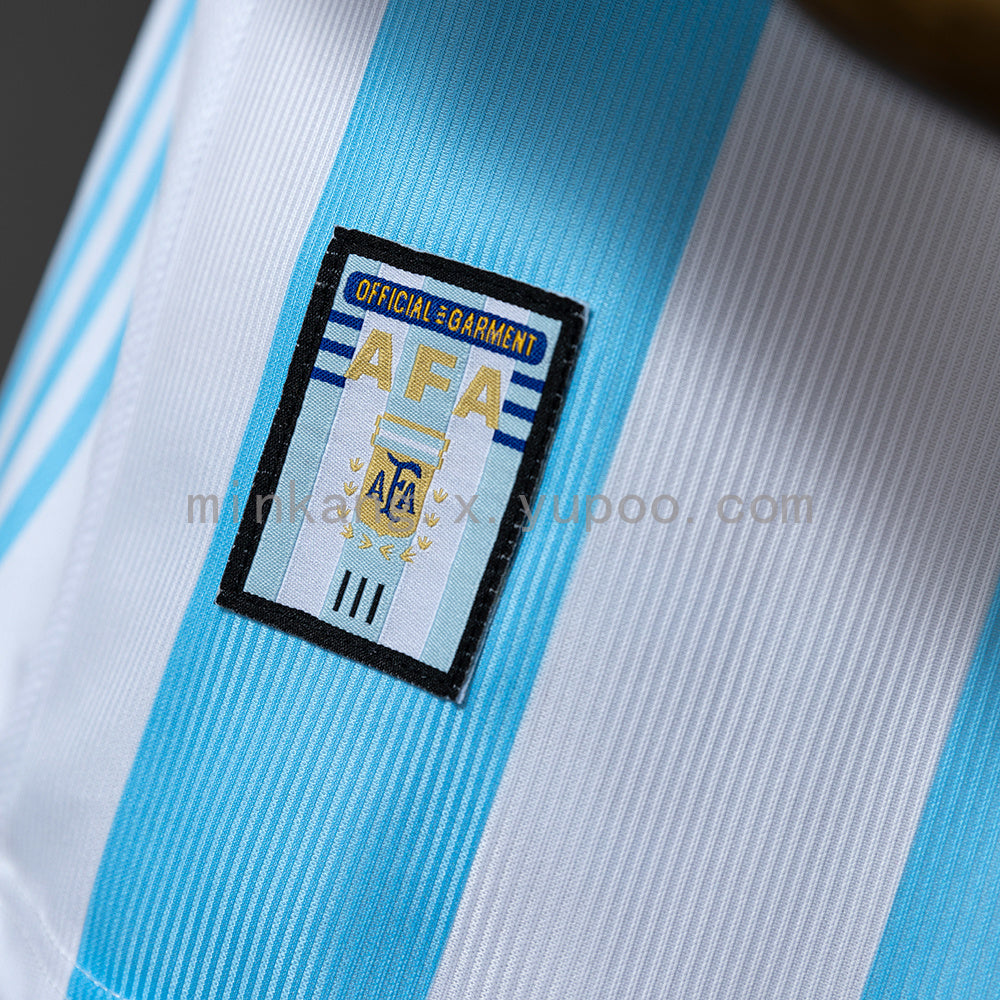 Camisa Argentina Retrô Manga Longa 1998