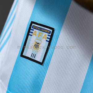 Camisa Argentina Retrô Manga Longa 1998