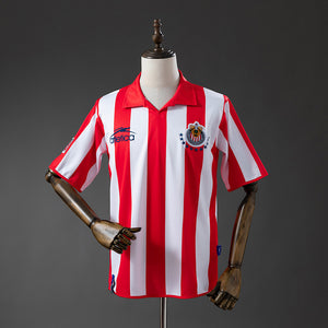 Camisa Chivas de Guadalajara Home Retrô Xxl6 03/04