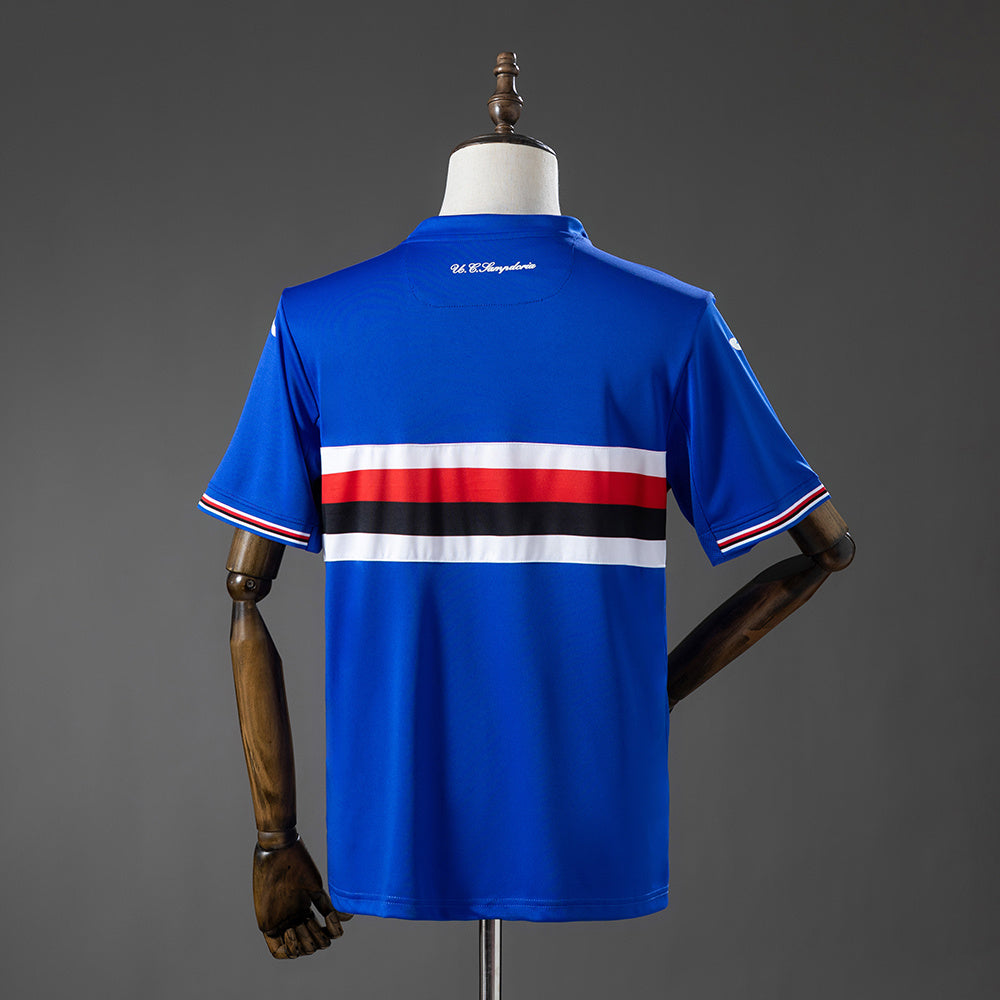 Camisa Sampdoria Home Retrô Xxl7 16/17