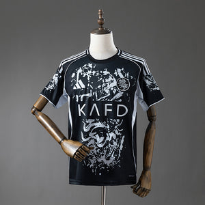 Camisa Al Nassr Preta Xxl8 25/26